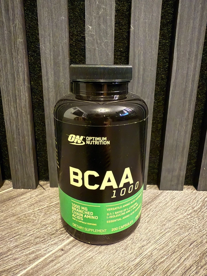 Optimum Nutrition BCAA 1000 200 Capsules Branch Chain Amino Acids