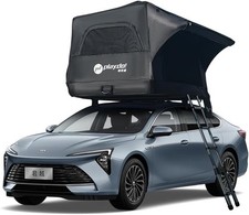 Tenda da Tetto Auto Gonfiabile 2-3 Posti, Tenda sopra Tetto Auto Esterno Imper.