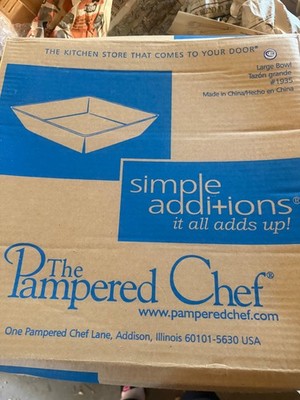 Pampered Chef Kitchen Bowls and Items. Five boxes of assorted PF Items!