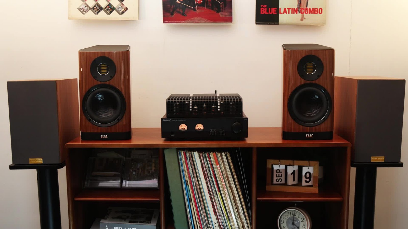 HiFi Bluetooth Tube Amplifier Stereo Audio Class AB Amp w/ VU