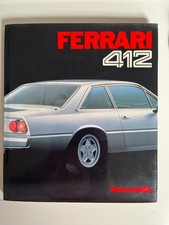FERRARI 412 AUTOMOBILIA rare out of print hardback 1986 Murani & Pasini VGC