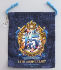 Tokyo DisneySea 15th Anniversary Wish Collection Purse Bag Disney Limited