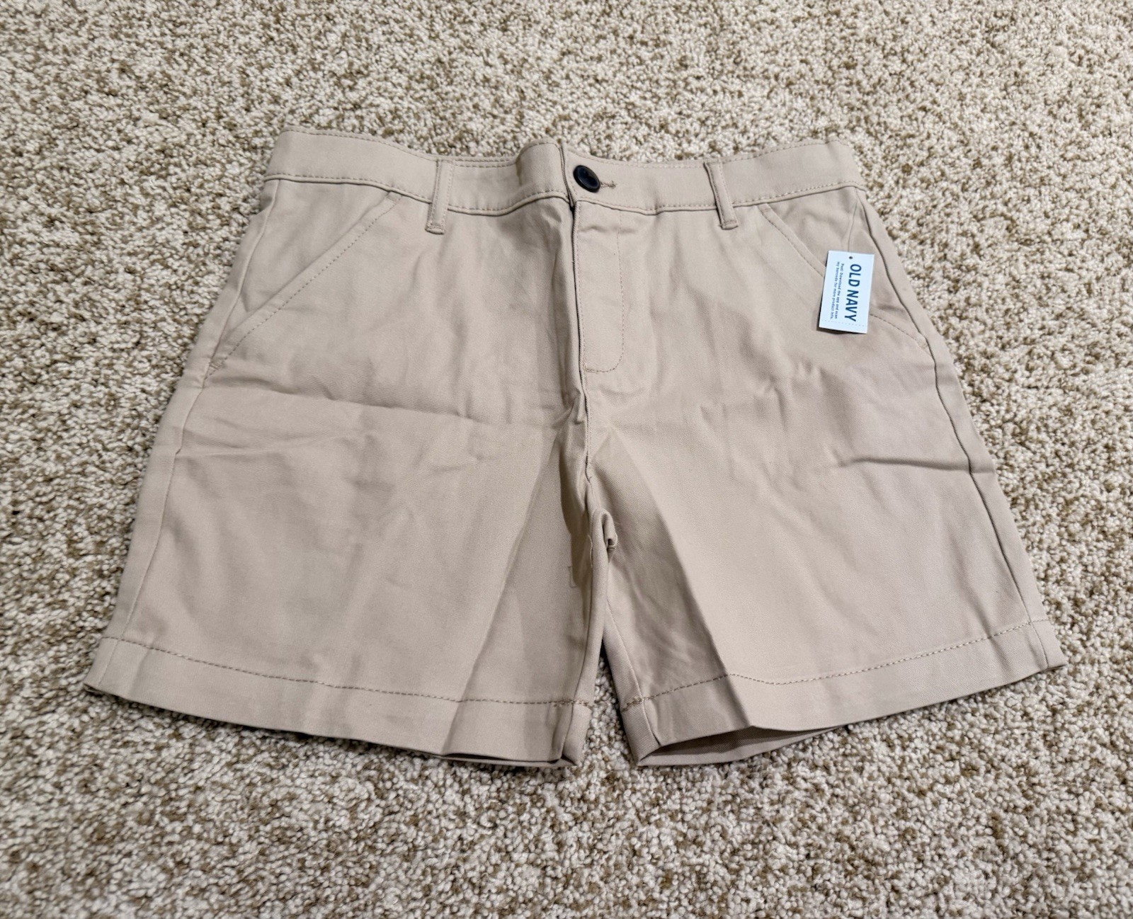 Old Navy Boys Bermuda Stretch Uniform Shorts Size 12 Plus