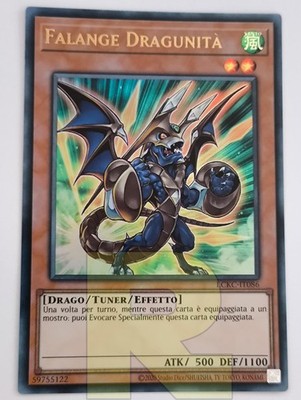 Phalanx Dragunity / Phalanx  Ultra Rare  LCKC-IT085  Unlimited 2020  Italienisch