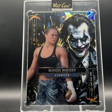 2025 Wild Card Joker 1/1 Ronda Rousey One of One Gold  - Joker’s Wild