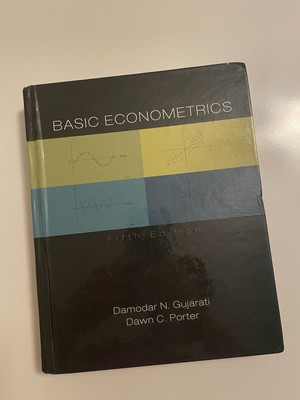Basic Econometrics 5th Edition by Gujarati & Porter Hardcover - Fast Shipping!