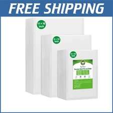 Commercial Grade Vacuum Sealer Bags - 300 Pre-Cut, Puncture Resistant & Reusable