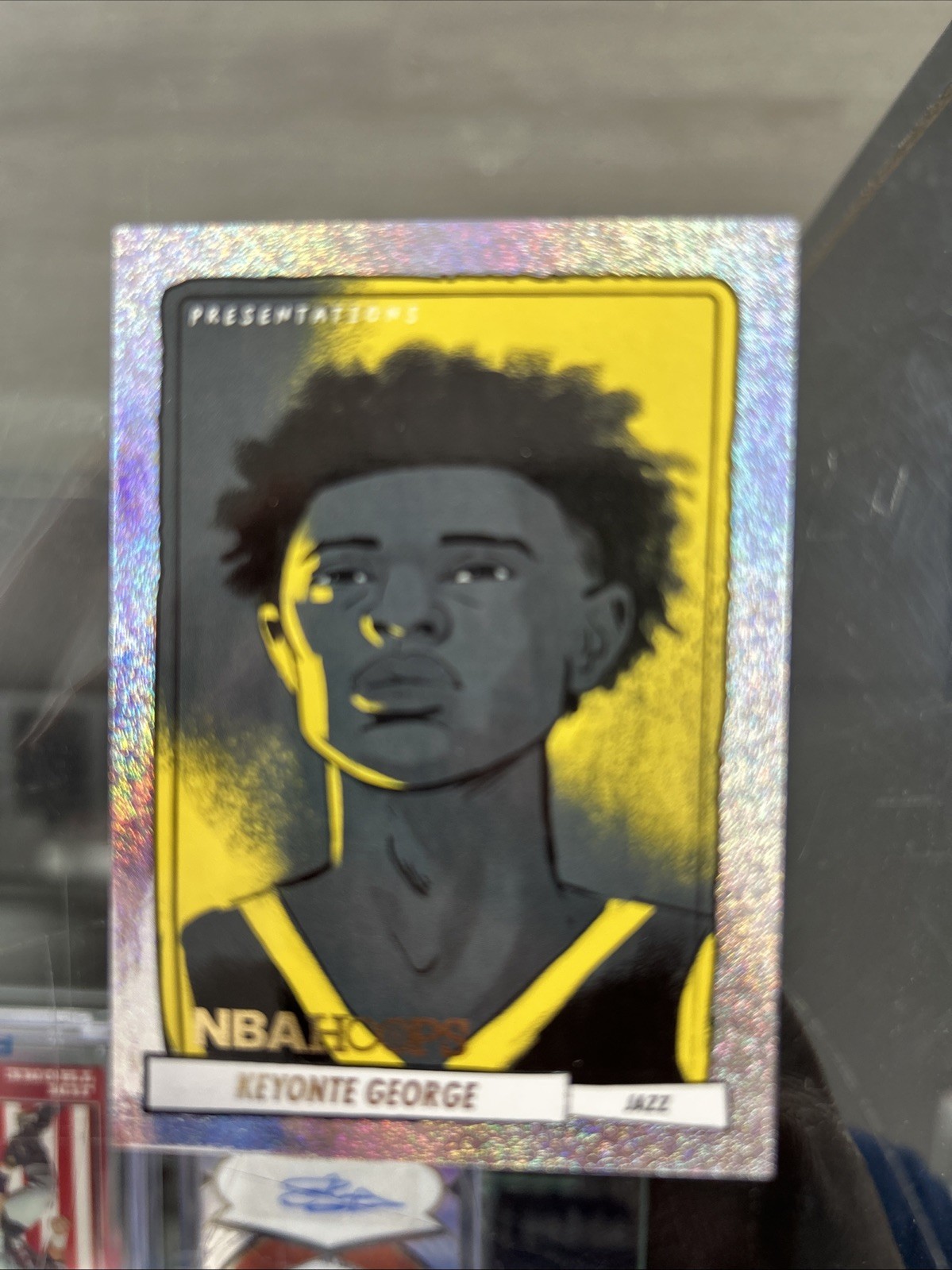 2023-24 Keyonte George NBA HOOPS Presentations Scope Silver Prizm RC SSP #11🔥