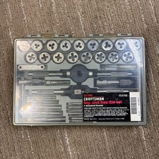 Vintage Rare Sears Craftsman Tap and Hex Die 41 piece Set No.952352 made in USA