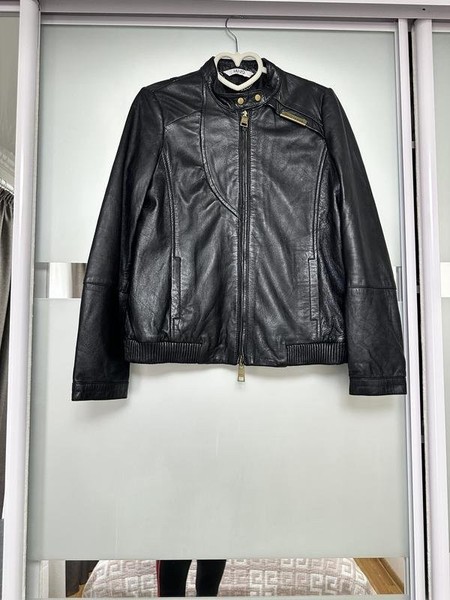 Women Liu Jo Jacket Black Leather 34