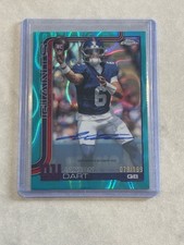 2025 Topps Chrome Jaxson Dart #RA-JD Aqua Refractor 074/199 (RC) On Card Auto