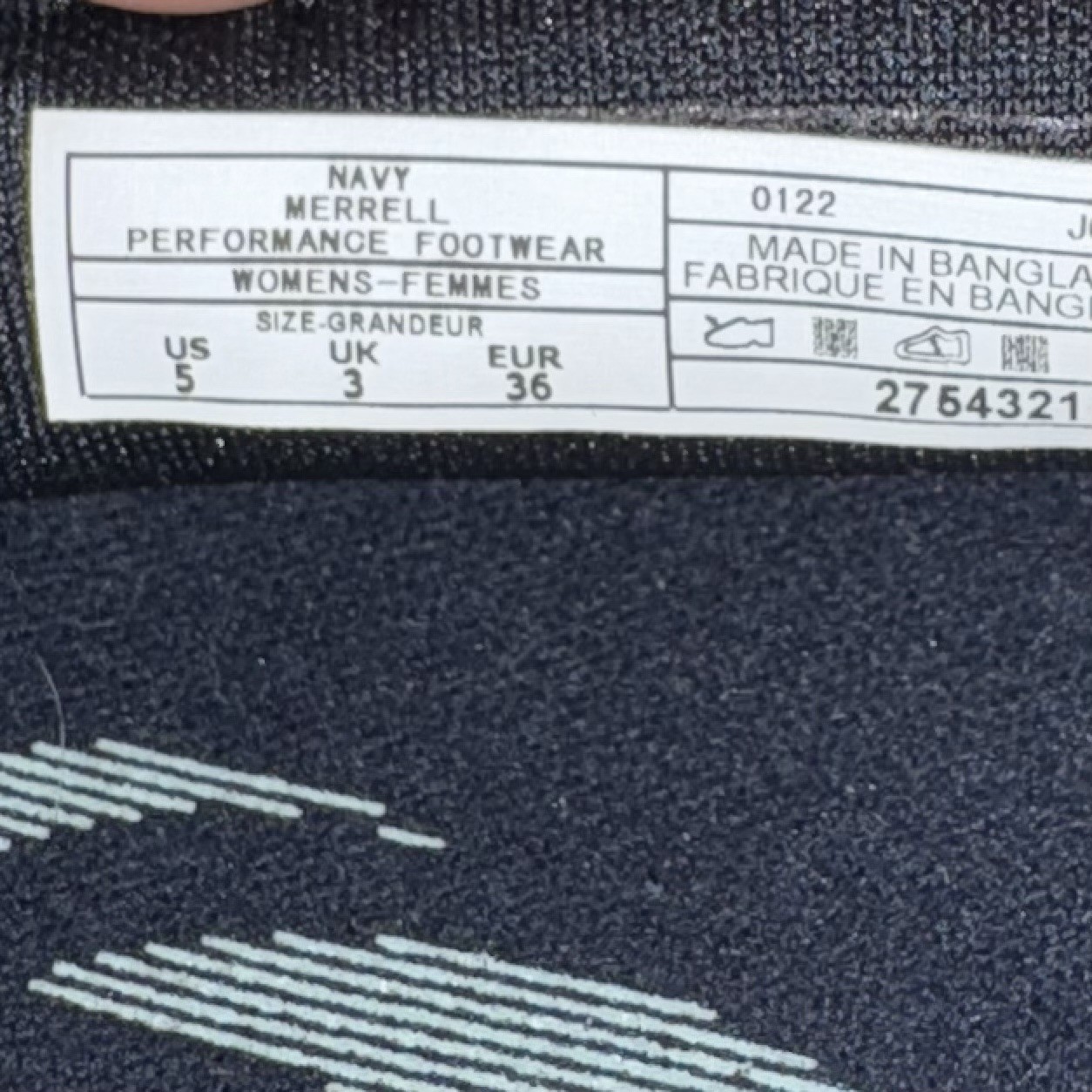 Merrell Terran 3 Cush Post sandalo nero donna taglia 5 scarpa comoda slip on