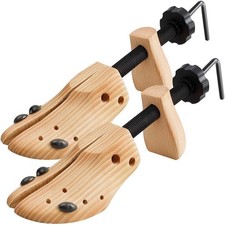 Men  Women Wooden Adjustable Shoe Tree Stretcher, Bunion Corn Blister