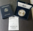 1996 P Proof $1 American Silver Eagle Dollar