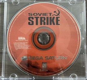 Lot of 4 Sega Saturn Disc Only Games Daytona USA Tomb Raider Soviet Strike