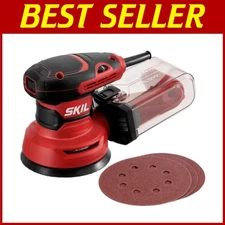 Powerful 5" Orbital Sander with Dust Collection