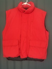 Cabela s Premier Northern Goose Down Puffer Vest Men s Large Color Red