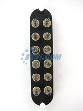 Corning CCH-CP12-15T Panel 12 ST Simplex OM1 Multimode 62.5 Adapters BULK STSI