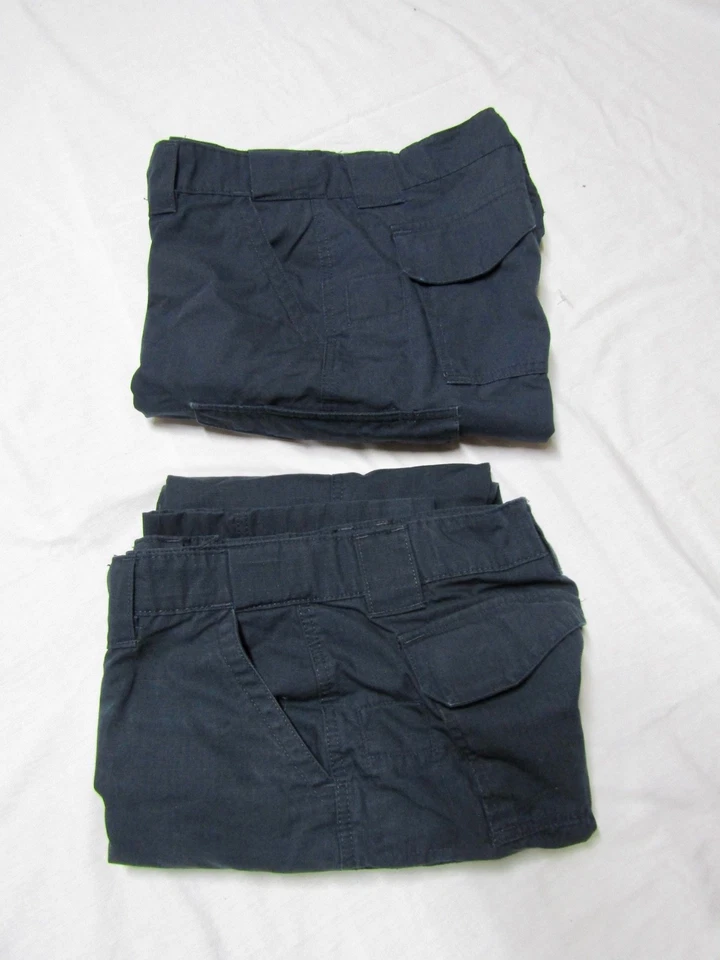 (2X) Tru-Spec Tactical Cargo Police Security Uniform, Size 32/30 Dark Navy -USED - Image 4 of 4