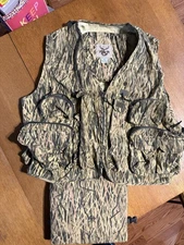 M2D Made 2 Deceive Turkey Vest Grass Camo Seat Pad Back Pad Clean Game Pouch 2XL