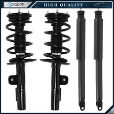 Front Complete Strut Rear Shocks Absorber Set For 2010-2011 Ford Taurus 4 Front Complete Strut Rear Shocks Absorber Set For 2010-2011 Ford Taurus 4