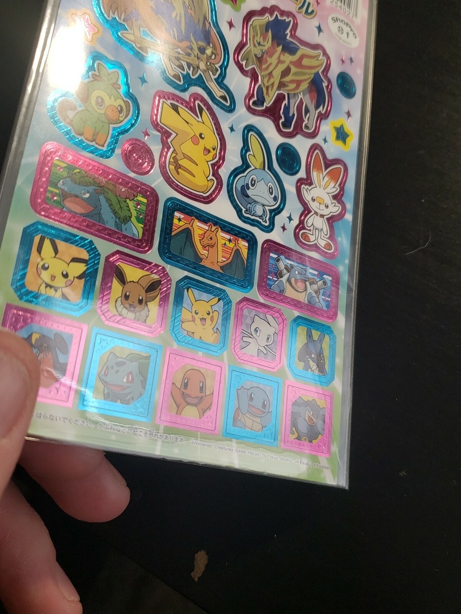 Pokemon Sticker Nintendo,Creatures, game Freak, Tokyo Shopro Jr