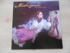 Madrugada Autogramme signed LP-Cover "The Deep End" Vinyl