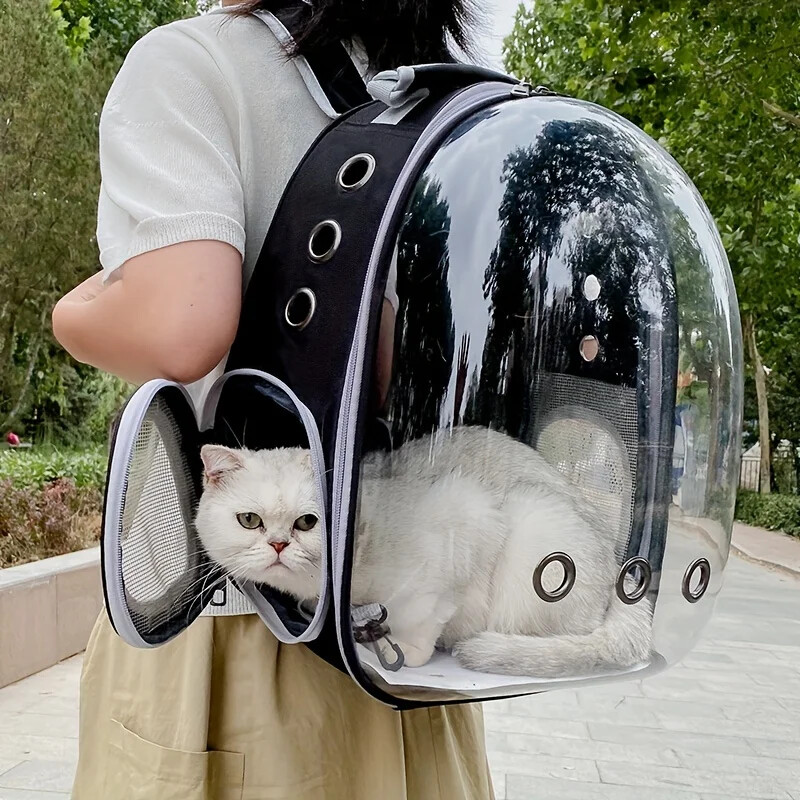 Cat Backpack Breathable Portable Transparent Space capsule Cat Backpack Breathable Portable Transparent Space capsule