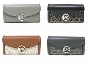 Michael-Kors-Fulton-Flap-Large-Continental-Leather-Wallet-MK-Signature-Leather