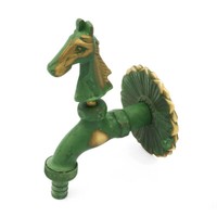 "Nostalgie-Auslaufvent. 1/2\" Ms-Patiniert \"Pferd\""