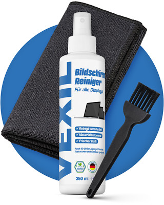 VEXIL  Bildschirmreiniger Spray - Set für Smartphone, Tablet, Laptop, TV, ...