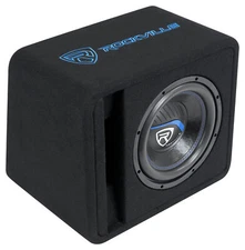 Rockville VS10K54 10" K5 1200w Car Subwoofer in Vented Sub Enclosure Box - 4 Ohm