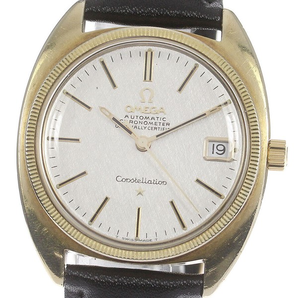 OMEGA Constellation Silver Men's Watch 168.027 for sale online eBay