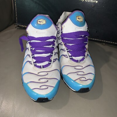 Nike Air Max Plus 97 White Blue Purple 2008 Womens Size 8.5 334386