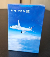 UNITED AIRLINES. VINTAGE SOUVENIR PLAYING CARDS. IN ORIGINAL WRAPPER
