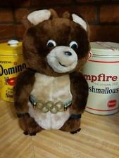 Dakin 1980 Moscow Olympic Games Misha Bear 12" Mascot Plush W/ Tags 1979