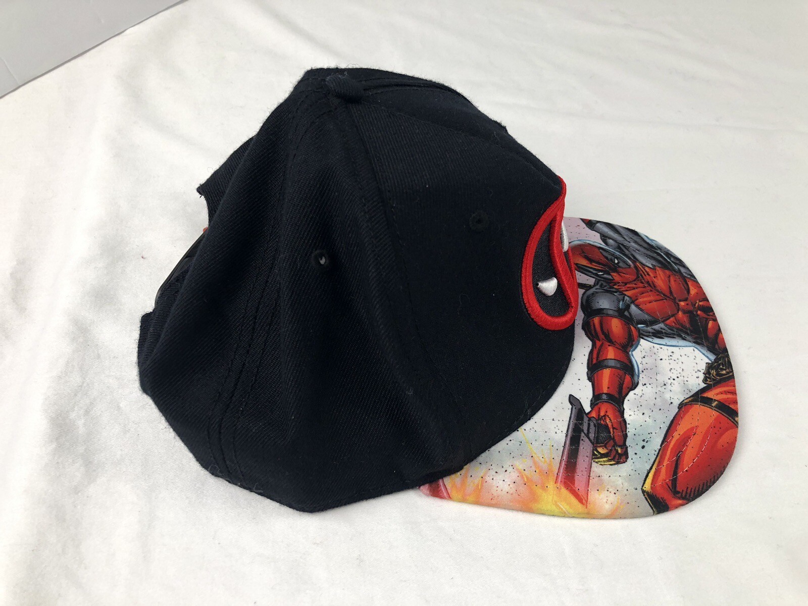 Authentic MARVEL COMICS DEADPOOL LOGO CAP Bioworl… - image 4