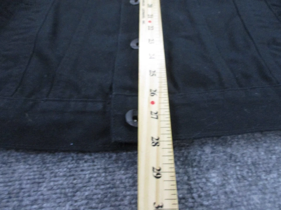 Southpole Jacket Adult L Black Denim Jean Trucker Streetwear Workwear Y2K Mens - Image 4 of 4