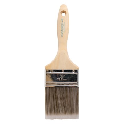 1PK  3'' Flat House Wall,Trim Paint Brush Set Home Exterior or Interior Brushes