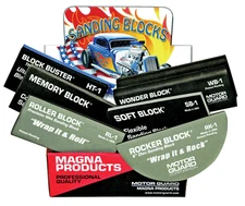 6ct Motor Guard Magna Products Ultimate Sanding Block Assortment AP-2 Auto Body