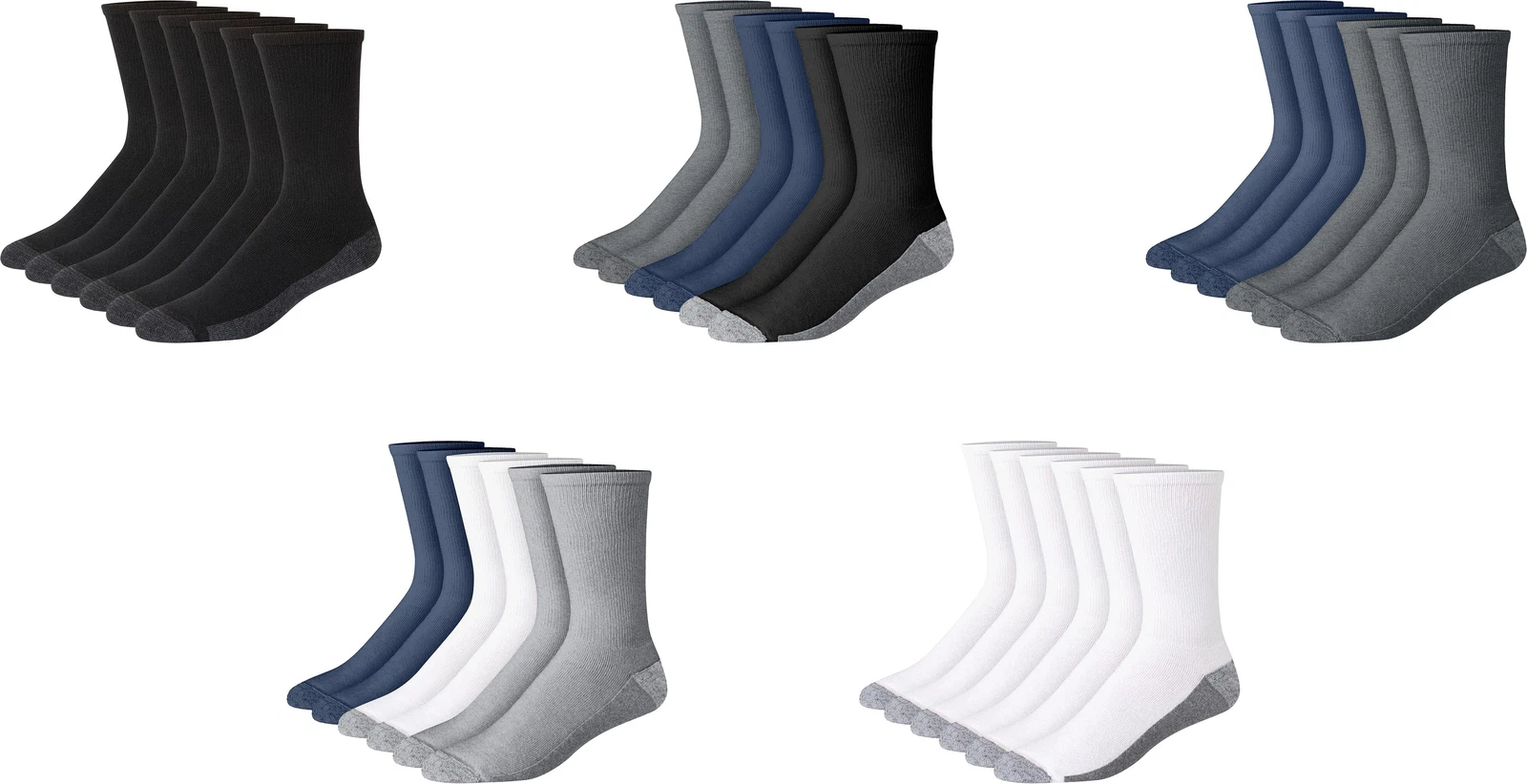 Hanes Ultimate Men's Ultra Cushion Crew Socks