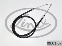 Linex 09.01.67 Cable, Parking Brake For CitroËN Fiat Peugeot