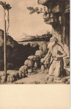 Postcard St. Jerome in the Wilderness By Cima Da Conegliano Kress Washington DC