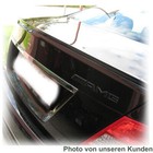 Convient pour Mercedes CLK W208 Spoiler Autoréglage Aileron Arrière Obsidiansc