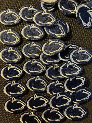 Penn State patch Nittany Lion patches iron on penn state patches 1 3/8" 8 pieces - Picture 4 of 4