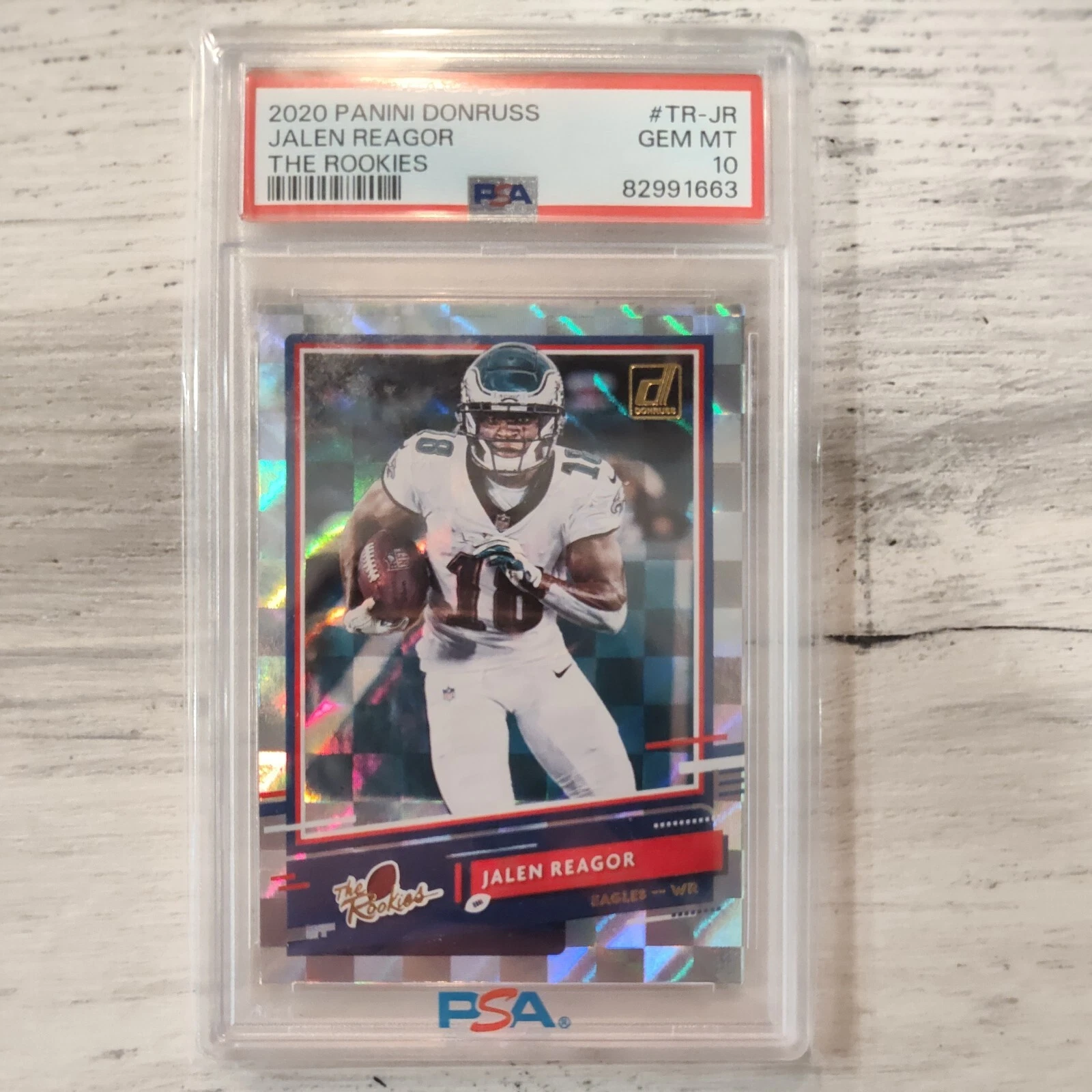 Jalen Reagor Panini Donruss the Rookies #TRJR Base