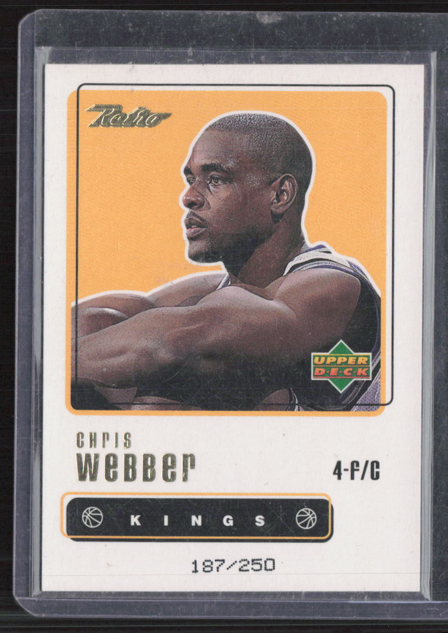 1999-00 Upper Deck Retro #4 Chris Webber