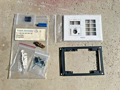 Extron 70-086-02 Two/Three Gang White Series External Wall Mount As Shown