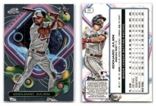 2023 Topps Cosmic Chrome Baseball Edouard Julien Base Rookie #171 - Twins