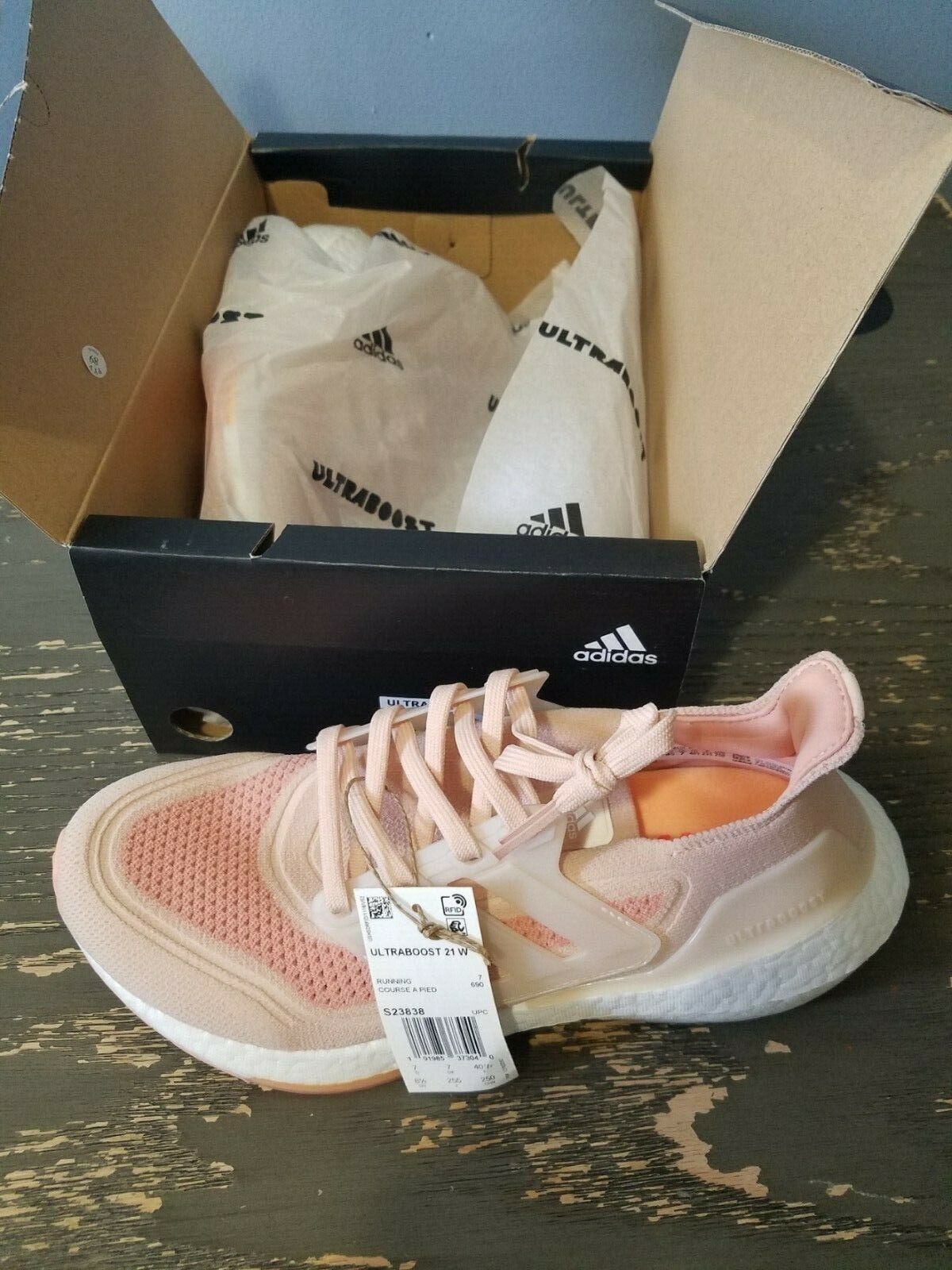 Footwear adidas - Ultraboost 21 W S23838 Halo Blush/Wonder White/Ambient  Blush - Indoor - Running shoes - Sports shoes - Women's shoes | efootwear.eu